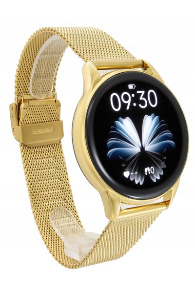 Rubicon SMARTWATCH ELEGANT AURIU PENTRU FEMEI RNCF30 APELURI FREQVENȚĂ CARDIO...