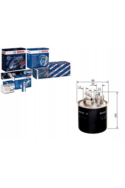 Bosch 0 986 450 509 Filtru de combustibil 0986450509