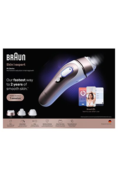 Braun Depilator Smart IPL 7 Skin expert 3 capete depilatoare pentru epilare c...