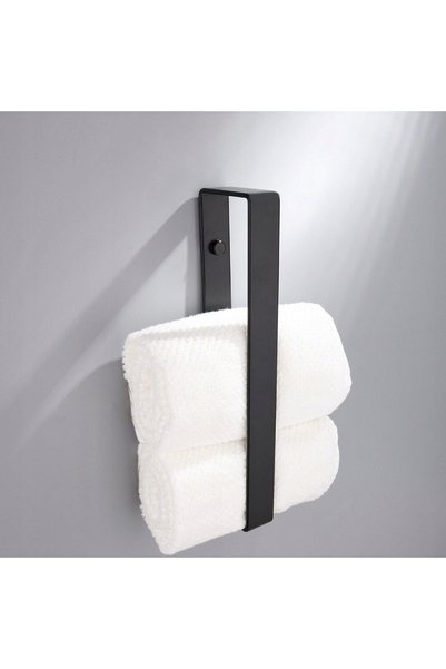 NO BRAND Kasos 30 cm Negru Suport de perete metalic stil Loft