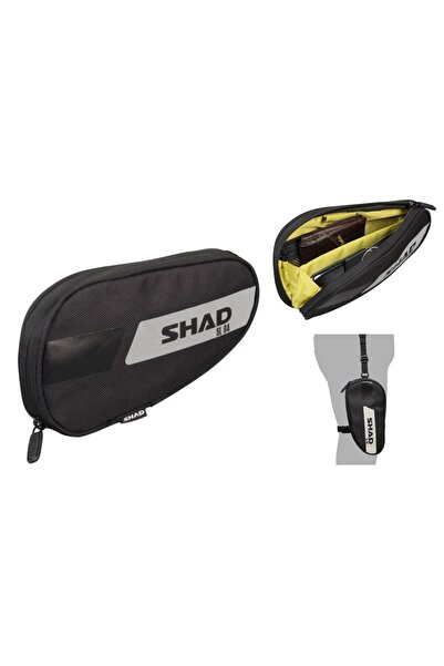 NO BRAND SHAD SL04 geantă de picior pentru motocicletă, genți laterale mici 0,5L