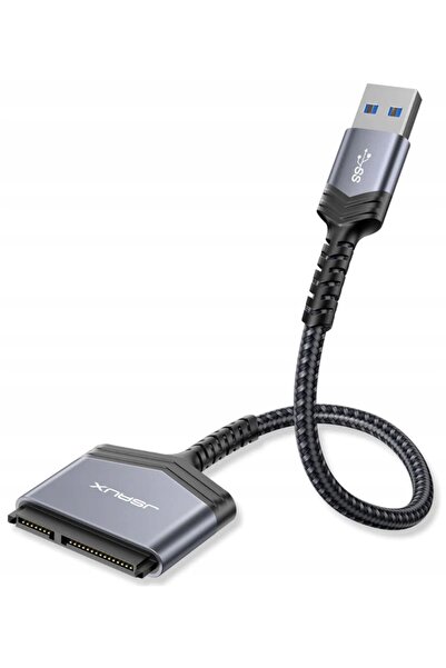 NO BRAND Adaptor Convertor JSAUX USB 3.0 la SATA III 2.5 " din Aluminiu
