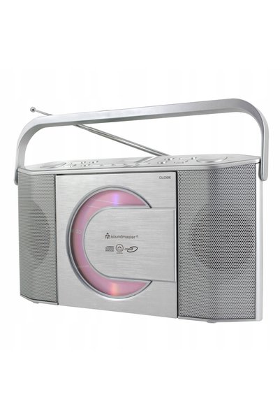 Soundmaster Player radio rcd1755si Argintiu
