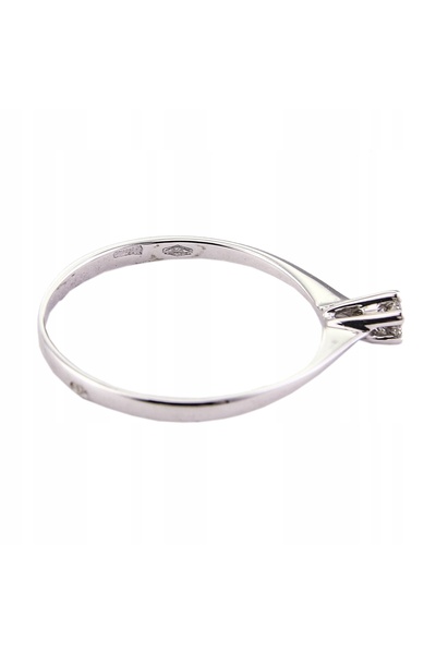 NO BRAND Inel Aur 9 ct 375 Diamant 0,1 ct r. 8 Love Line