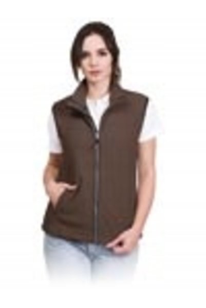 Reis Vestă din fleece pentru femei, călduroasă, fără mâneci, HONEY