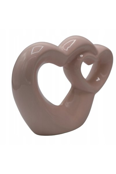 NO BRAND DECORATIV CERAMIC INIMĂ CU BATIMENT DE INIMĂ PENTRU CADOU DE ZI DE N...