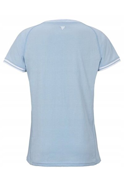 NO BRAND Tricou de tenis pentru femei Tecnifibre Team Stretch, albastru desch...