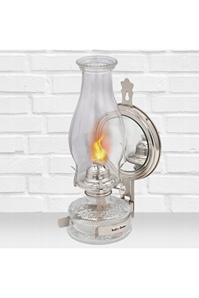 NO BRAND LAMPĂ CU PETROL VINTAGE, LAMPĂ CU ULEI RETRO ANTICĂ, LANTERNĂ, OGLINDĂ