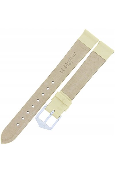 NO BRAND HIRSCH Diva M - BEIGE - 14mm - Curea de ceas din piele