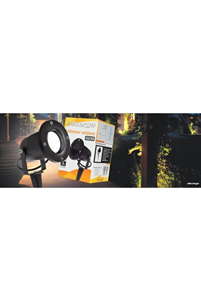 NO BRAND 10x LAMPĂ DE GRĂDINĂ LED GU10 PENTRU EXTERIOR, REZISTENTĂ LA APĂ, CU...