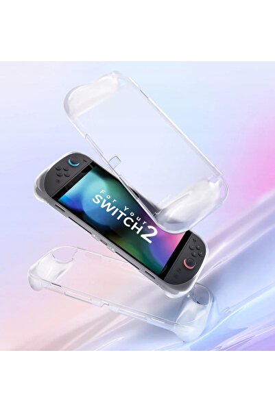 NO BRAND Husă JSAUX din TPU pentru Nintendo Switch 2, transparentă, cristalin...
