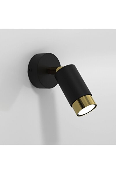 NO BRAND EWILIGHT lampă de perete reglabilă TUBE LUX miniGU10 negru/auriu