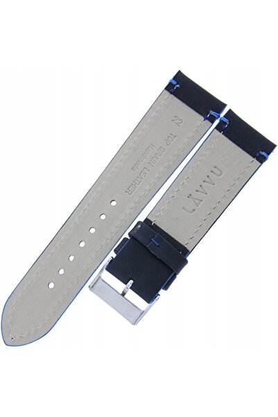 NO BRAND LAVVU Tailor LSPBB22 - 22mm - Negru - Curea de ceas din piele