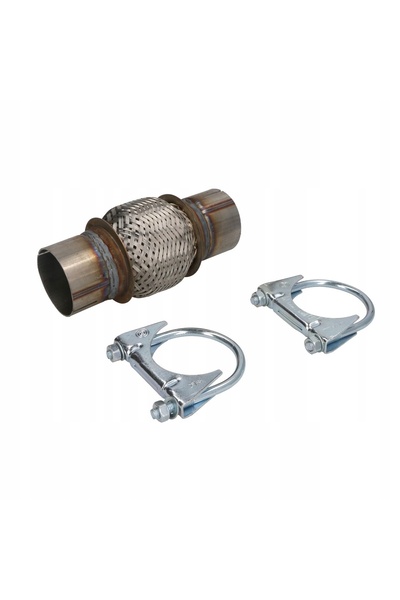 NO BRAND Conector flexibil JMJ 60X100S, cleme antivibrații + pastă de montaj CRC