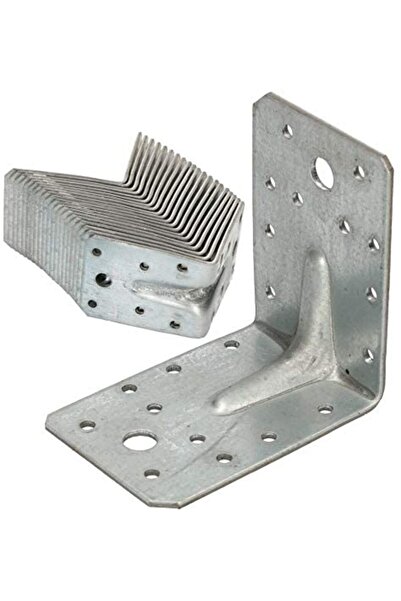 NO BRAND Colțar de conectare pentru structură metalică, 90x90x65MM, ranforsat...