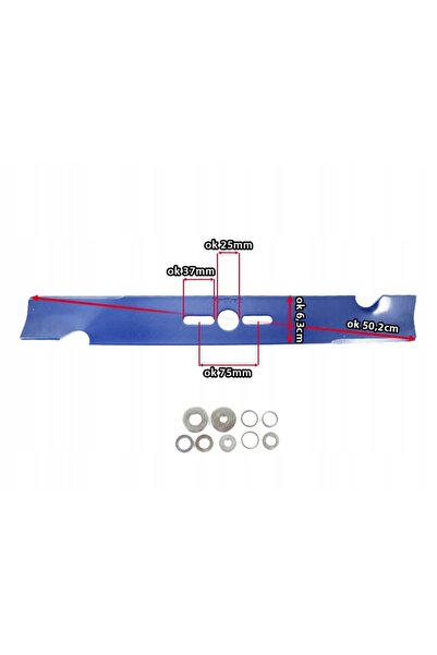 NO BRAND CUȚIT 50,2 CM LAMĂ DE TĂIERE UNIVERSALĂ ÎNTĂRITĂ