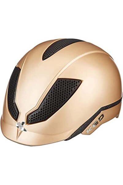 NO BRAND KED Pina Gold Matt M 51-56 cm cască de ciclism și echitație pentru c...
