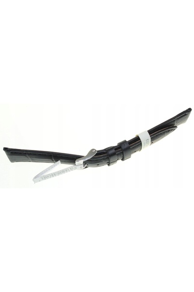 NO BRAND MORELLATO Bolle - NEGRU - 20 mm - Curea de ceas din piele