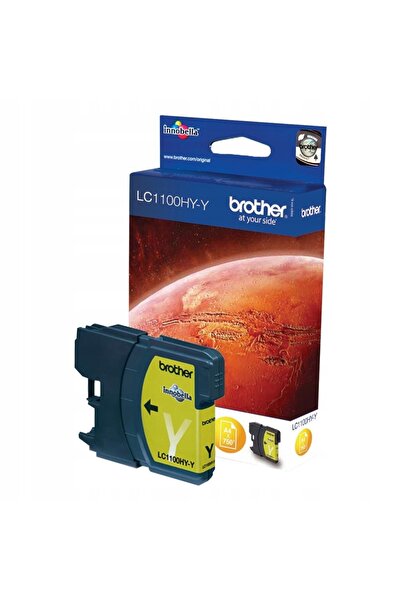 Brother Tusz LC1100HYY Galben 750 straturi