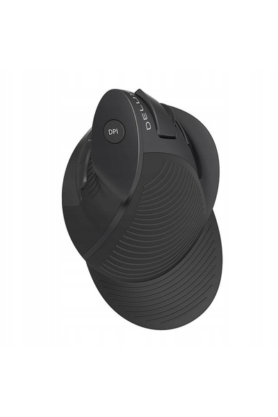 Delux Mouse ergonomic wireless M618G DB vertical silențios negru