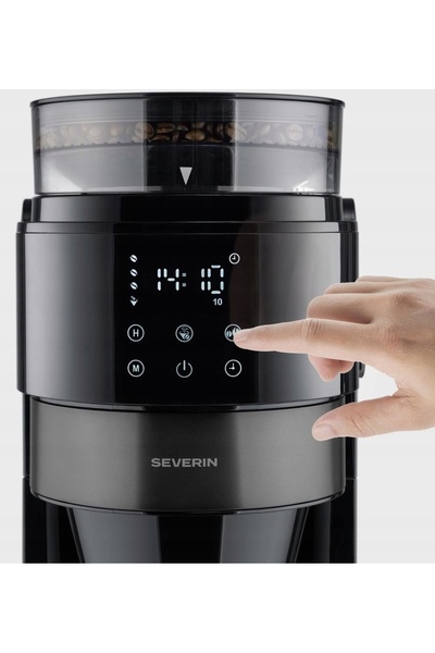 Severin Aparat de cafea prin picurare KA 4830 cu râșniță, 900W, 1,25L, carcas...