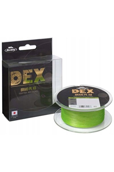 NO BRAND Fir împletit BERKLEY DEX X8 0,04mm 150m CHARTREUSE