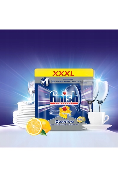 Finish Kit de Detoxifiere 3 Produse + Capsule Quantum Lemon 60 Unități