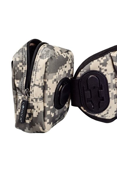 NO BRAND Robinson Camo Colt borsetă de pescuit 35x14x11cm