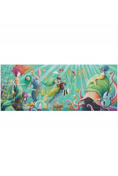NO BRAND Puzzle strălucitor Sirena mea 350 piese. Puzzle syrenki cu sclipici ...