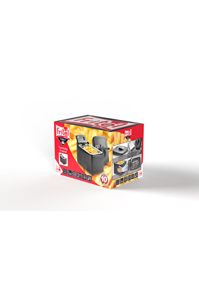 Fritel Friteuză TURBO SF4176, friteuză tradițională cu ulei 3L 2300W