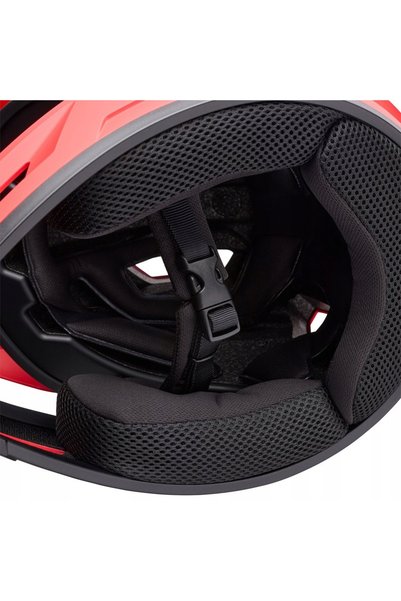 NO BRAND Casca Full Face Bell Sanction 2 Solid Matte Red - XL (59-61 cm)