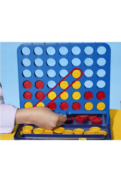 Hasbro Joc de logică Connect 4 All In One Valiză - G1500