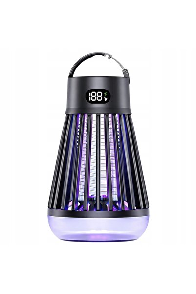 LEAN Lampă electrică anti-țânțari cu lumină UV, neagră