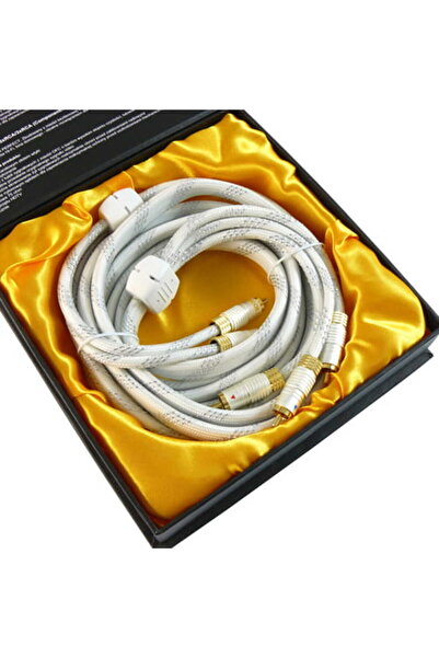 NO BRAND Cablu 3 RCA mamă la 3 RCA mamă (RGB) PROFi 3 m