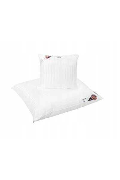 NO BRAND Pernă antialergică 50x60 Hotel 500 g, matlasată, albă, AMZ