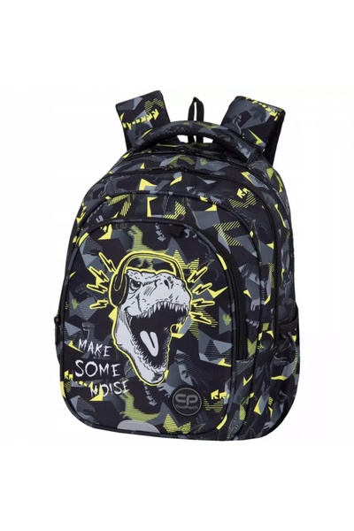 NO BRAND Ghiozdan școlar pentru băieți, clasa 1, CoolPack Fast Dinopark