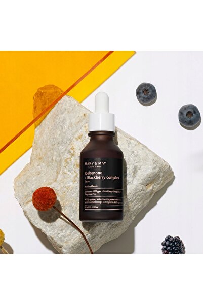 NO BRAND Mary&May Idebenone + Blackberry Complex Serum, 30 ml - Ser de fermitate
