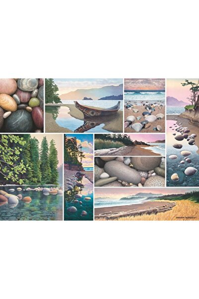 RAVENSBURGER PUZZLE 1000 2D Pace pe Coasta de Vest 17469 MARE OFENSIVĂ