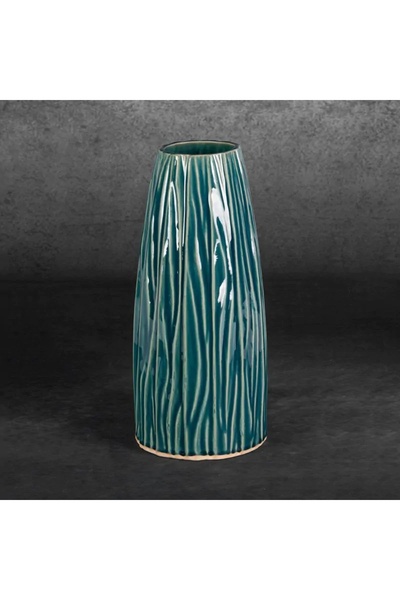 NO BRAND Vază decorativă REA (05) FI 16 X 34 CM VERDE