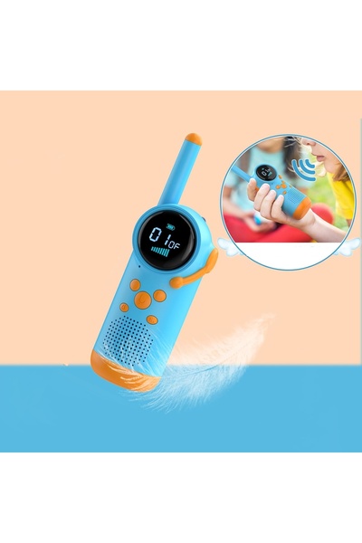 NO BRAND 2X Radio cu unde scurte walkie-talkie cu rază lungă de acțiune + lan...
