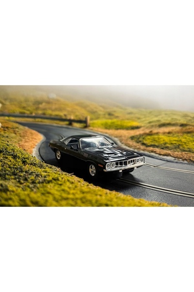 NO BRAND Scalextric Mașină John Wick Capitolul 4 Plymouth Barracuda