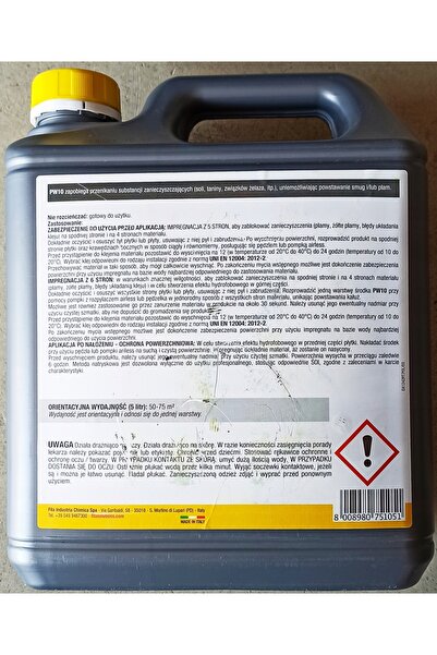 FILA PW10 5L impregnant anti-rugină împotriva salinizării ECO PROTEJEAZĂ ÎMPO...