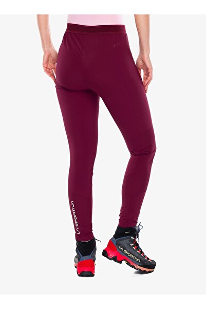La Sportiva Pantaloni de drumeție pentru femei Camino Tight Pant - roșu/crem S