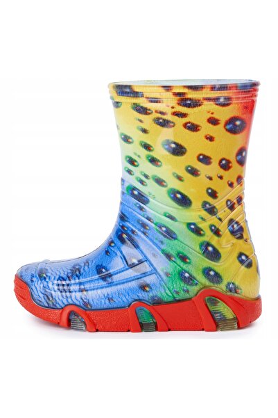 NO BRAND Cizme de cauciuc pentru copii, pentru băieți și fete, multicolore, m...