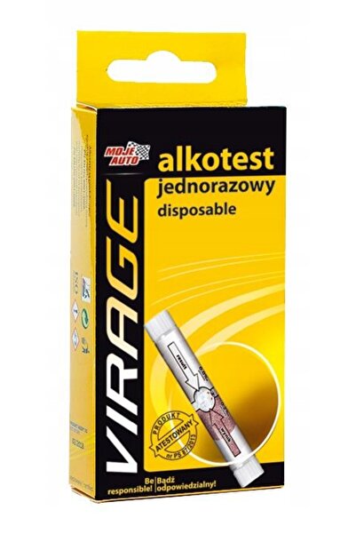 Moje Auto Set de 10 teste de alcool de unică folosință