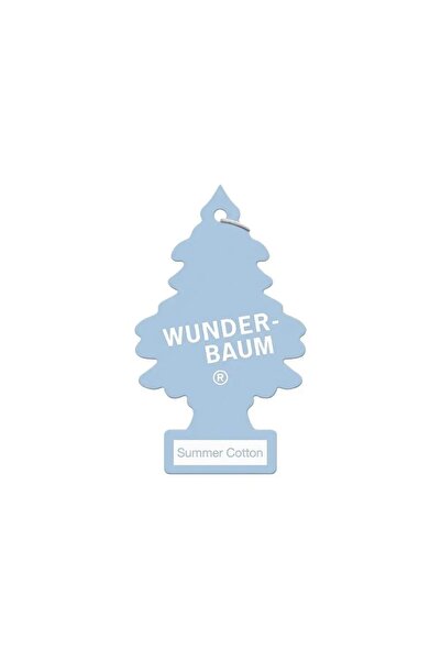 NO BRAND Wunder-Baum Summer Cotton – Parfum de brad de Crăciun pentru mașină,...