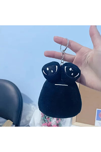 choice2 black 4 styles Hot Game My Pet Alien Pou Plush Toy Keychain Furdiburb...