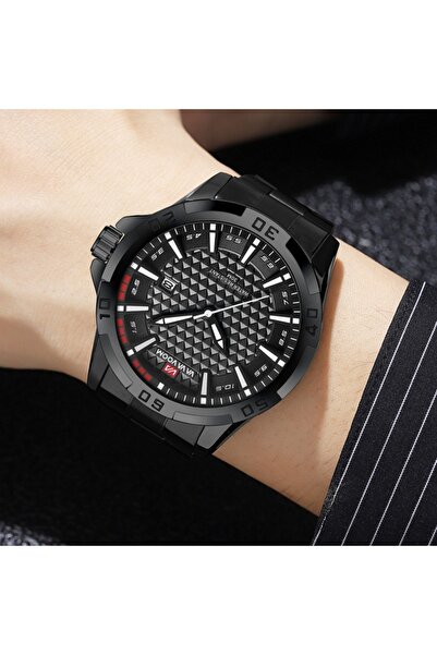 Choice1 black Men's Watch, Fashion Business Dual Calendar Luminous Trend Quar...