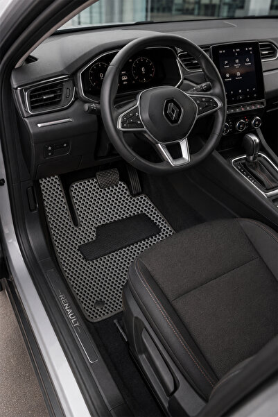 8D EVA PASPAS Renault RENO Oto Paspas Araba Paspası Tam Uyumlu EVA Koyu Gri