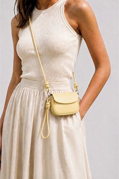 Çantacımstore Women's Petite Mini Bag Yellow